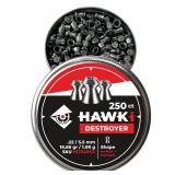 Hawki Airgun Pellets - .22/5.5mm Caliber (16.66 gr/1.08 g) 250 ct Hi7029EX Hollow + Pointed
