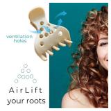 Cocoa & Cali AirLift - 8 Root Lifting Hair Clips for Volume at the Roots and Curls that Bounce - Curl Clips - Set of 8 Volumizing Claw Clamps