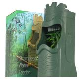 Eckpo Reptile Drinking Water Feeder Filtration Fountain for Chameleon Gecko Lizard and Tree Frog, Comes with Low Level Sensor and 3-Layer Filtration and 2 Filter Boxes and 2 Filter Carbon Sponge