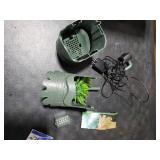 Eckpo Reptile Drinking Water Feeder Filtration Fountain for Chameleon Gecko Lizard and Tree Frog, Comes with Low Level Sensor and 3-Layer Filtration and 2 Filter Boxes and 2 Filter Carbon Sponge