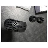 Wireless Gaming Mouse, Lightweight 10000 DPI Digital Screen Programmable Silent Tri-Mode Bluetooth/2.4G/USB-C Wired Ergonomic Gamer Mouse with Side Buttons for PC Laptop Computer Mac Gift,RGB Light