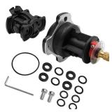 GP876851 Mixer Cap and Pressure-Balancing Unit Kit,Compatible with Kohler Shower Valves K-304 and K-11748 Platforms Include GP800820 and GP77759,Black