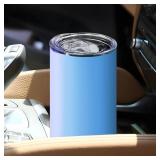 XccMe 20oz Skinny Tumbler Replacement Lids 2 Pack,Spill Proof Splash Resistant Silicone Sliding Covers,Straw Friendly, BPA Free