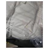 Backdrop Curtain for Parties Wedding Baby Shower Curtain Backdrop for Birthday Party Background Decorations (White, 10FTx10FT(2 Panels))