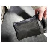 SoloToo Outdoor Square Table Cover Waterproof UV-Resistant for 36 x 36 Inch Patio Tables - Heavy Duty Weatherproof Table Top Protector with Elastic Hem (Black)