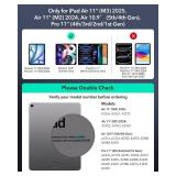 ESR iPad Air 11 Inch Case with Keyboard (M3/M2, 2025/2024) & iPad Pro 11/Air 5th/4th Gen Keyboard, Easy-Set Magnetic Stand, Portrait/Raised Modes, with Removable Protective Case, Black