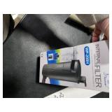 Turtle Tank Filter Aquarium Internal Filter for 3 to 20 Gallon Fish Tank, Bio-filtration Low Water Level Small Power Canister Filter, Frog Shrimp Newt Betta Water Clean, Hang On Back Waterfall Quiet