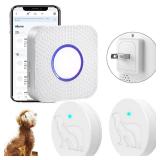 EverNary Smart Dog Door Bell for Potty Training to Go Outside, WiFi Doggie Door Bell for Dog, Wireless Doggy Doorbell with Phone App,Waterproof Touch Button with Extra Large Activate Range