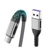 Durcord USB C Cable, Upgarded 2Pack 10ft Fast USB Type C Charging Cable for Android/Phone/Pad/Laptop, Type C Charger Braided USB Cable Compatible withi Phone 17/16/15/Pro/Plus/Max/Sam.Sung-Silver