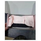 USlixury Silk Sleep Mask, 3D Contoured Eye Mask for Lash Extensions, Blackout Sleep Masks for Women with Nose Wing, 100% Mulberry Silk Eye Mask for Sleeping, Face-Hugging Non-Slip, 27.5x4.5