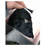 USlixury Silk Sleep Mask, 3D Contoured Eye Mask for Lash Extensions, Blackout Sleep Masks for Women with Nose Wing, 100% Mulberry Silk Eye Mask for Sleeping, Face-Hugging Non-Slip, 27.5x4.5