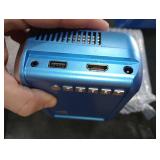 Antmap Mini Projector for iPhone, Outdoor Projector with WiFi and Bluetooth, Movie Projector Outdoor with Speaker, HD 1080P Support Mini Portable Projector, Projectors for Phone/HDMI/USB/TV Stick