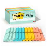 Post-it Notes, 1.5x2 in, 24 Pads, America