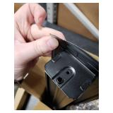 Flowild 6 Pack 2 x 12 Floor Vent Covers - Heavy Duty Steel Walkable Floor Register - Easy Adjust Air Supply Lever - Vent Covers for Home Floor (Black, 2x12 Inches) 1 bent