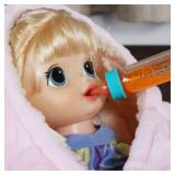 14 Pack Baby Doll Accessories, Baby Doll Feeding and Caring Set Includes Diaper Bag, Doll Diapers, Magic Bottle, Changing Mat for Girl Toddler Kid, Babies Pretend Play Set for Birthday Gift Christmas