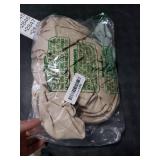 GUNTAIL Baby Crib Sheets for Boys Girls, 2 Pack Fitted Crib Sheet for Standard Crib and Toddler Mattress, Soft Microfiber Baby Sheet 52x28x8in (Brown & Green)