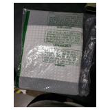 Madison Park Spa Waffle Shower Curtain Pieced Fabric with 3M Scotchgard Moisture Management Modern Home Bathroom Decorations, Tall 72x84, Grey