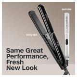 Paul Mitchell Style+ 1 Ceramic Flat Iron, Adjustable Heat Settings, for Straightening + Curling