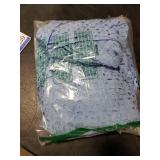 PRETTYGARDEN Womens 2025 Summer Maxi Dress Short Sleeve V Neck Hollow Out Eyelet A Line Long Flowy Beach Vacation Dresses (Light Blue,XX-Large)