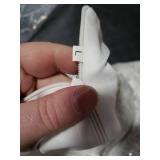 Women 1920s Formal Dress Tassels Sleeve Sequins Gatsby Maxi Evening Gown (L, Silver)