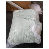 PAJEO Reading Pillow for Sitting in Bed, Large Backrest Reading Pillow with Arm Rest,Back-Rest Support Cushion for Sit Up on Couch, Sofa, and Floor, Dorm Essentials (Green Flannel, Standard(17inch))