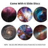 Realistic Discs for Ainael Meteor and Galaxy Projector - 5K Ultra HD Slides for Home Planetarium, 6-Disc Set Without Projector (Nebula 1)