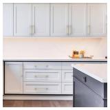 Amerdeco 10 Pack Champagne Bronze Cabinet Pulls 7.5 Inch(192MM) Hole Centers Kitchen Cabinet Handles Cabinet Hardware Kitchen Handles for Cabinets Cupboard Handles Drawer Pulls ZH0060