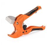 Bates- PVC Pipe Cutter, Cuts up to 1-1/4, Ratcheting PVC Pipe Cutter Tool, Pipe Cutters PVC, PVC Pipe Shears, PVC Cutter, Plastic Pipe Cutter, PEX Pipe Cutter, PVC Cutter Tool, PVC Ratchet Cutter