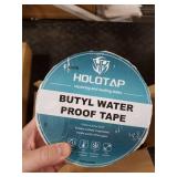 Holotap 5Pcs Waterproof Aluminum Butyl Tape (2in x 33ft), Rv Tape Sealant Waterproof Butyl Sealant Tape, Multi-Use Repair for RV, Roof, Leaks, Seals,and More