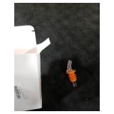 Quzzil 1 Dozen Pour Spout Large Amber Cork Pour Spout Bottle Speed Pourers Fits 750ml, 1l, 1.75l Bottles, for Liquors, Bar Bartending Tool