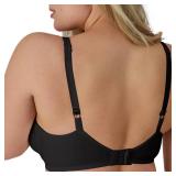 Bali womens Passion For Comfort Minimizer Underwire Bra, Black, 36DDD