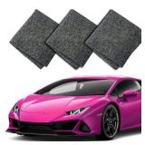 Motul Nano Sparkle Cloth for Car Scratches, 3 Pcs Car Scratch Repair, Fine Grit 1500, Compatible with Metal, Plastic, Glass