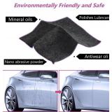 Motul Nano Sparkle Cloth for Car Scratches, 3 Pcs Car Scratch Repair, Fine Grit 1500, Compatible with Metal, Plastic, Glass