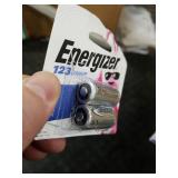 Energizer 123 Lithium Batteries (2 Pack), 3V Photo Batteries
