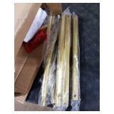 6ft Round Backdrop Stand and Cameo Brown Covers 1 Stable Balloon Arch Stand with Base and 1 Polyster Circle Arch Cover Metal Wedding Arch Backdrop Stand Frame for Party Baby Shower Garden Decoration