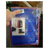 Grifobes Case for iPad 11-inch (A16) 2025 / iPad 10th Generation 2022 10.9 inch, Heavy Duty Shockproof Rugged 11th / 10 Gen Cover with Pencil Holder & Stand (Red+Blue)