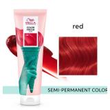 Wella Professionals Color Fresh Mask | Red, Vibrant Shade | Hair Color-Depositing Mask | Vegan Formula with Avocado Oil | Zero Damage | Silicone Free | 5 Fl Oz