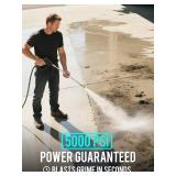 MEKOH Short Pressure Washer Gun, 5000PSI Stubby Pressure Washer Spray Gun for Car Wash, 10.5GPM Foam Gun with 3/8