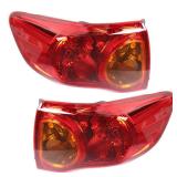 munirater Outer Body Tail Light Assembly Replacement for Corolla OE-Style 2009-2010, Replaces Tail Light Rear Brake Lamp Driver & Passenger Side