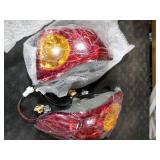 munirater Outer Body Tail Light Assembly Replacement for Corolla OE-Style 2009-2010, Replaces Tail Light Rear Brake Lamp Driver & Passenger Side