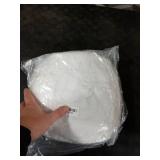 Janmercy 200 Pcs Pool Skimmer Socks Fine Mesh Basket Strainer Screen Liners Savers Clean Debris and Leaves for Inground and Above Ground Pool Filters Baskets Skimmers(White)