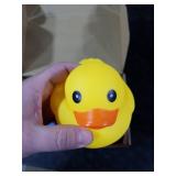 Deekin 5 Pcs 5 Inch Multicolor Large Rubber Duck Assortment Toy Duckies Bulk Gaint Squeak Rubber Duckies for Kid Baby Bath Shower Pool Classroom Summer Beach Activity