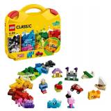 LEGO Classic Creative Suitcase 10713 - Includes Sorting Storage Organizer Case with Fun Colorful Building Bricks, Preschool Learning Toy for Kids, Boys and Girls Ages 4 Years Old and Up