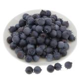 Quancru 100Pcs Artificial Blueberry Fake Blueberries DIY Fruit Decor Craft Model Lifelike Plate Basket Plant Living Room Dining Table Cabinet