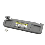 Ezzy Auto Gray Left Driver Side Sun Visor for Honda Civic 2006 2007 2008 2009 2010 2011 EX LX Sedan SI Coupe 83280-SNA-A01ZA