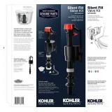 Kohler Genuine Part Gp1083167 Silent Fill Valve Kit For All Kohler Class Five Toilets,12.5 x 3.5 x 3