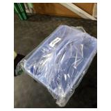 JiatuA Portable Shower Caddy Basket with Compartments Cleaning Supplies Organizer with Handle Plastic Storage Divided Tool Bin for Bathroom, Bedroom, Kitchen, College Dorm, Garden, Under Sink, Blue