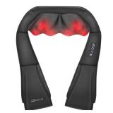 Snailax Shiatsu Neck and Shoulder Massager - Back Massager with Heat, Deep Kneading Electric Massage Pillow for Neck, Back, Shoulder,Foot,Body