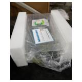 JUESHA 2 Pack Acrylic Display Case for Hot Wheels Storage 1/64 Scale, 6 Levels 24 Slots Toy Cars Showcase Wall Mount or Desktop, Clear Display Organizer for Diecast Matchbox Model Car Tabletop