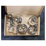 20Pcs Adjustable Stainless Steel Hose Clamps Assortment Kit, 1/4-2 in (6-51mm) Worm Gear Pipe, Fuel LineHeavy Duty for Plumbing, Washing Machine, Mechanicalï¼Garden and Automotive Hose Connections